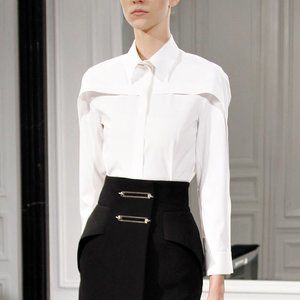 BALENCIAGA - layered white shirt RTW